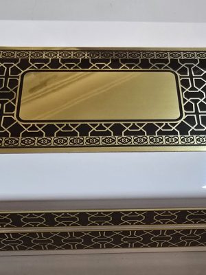 Wooden Cardboard Box White 1/4 Kilo